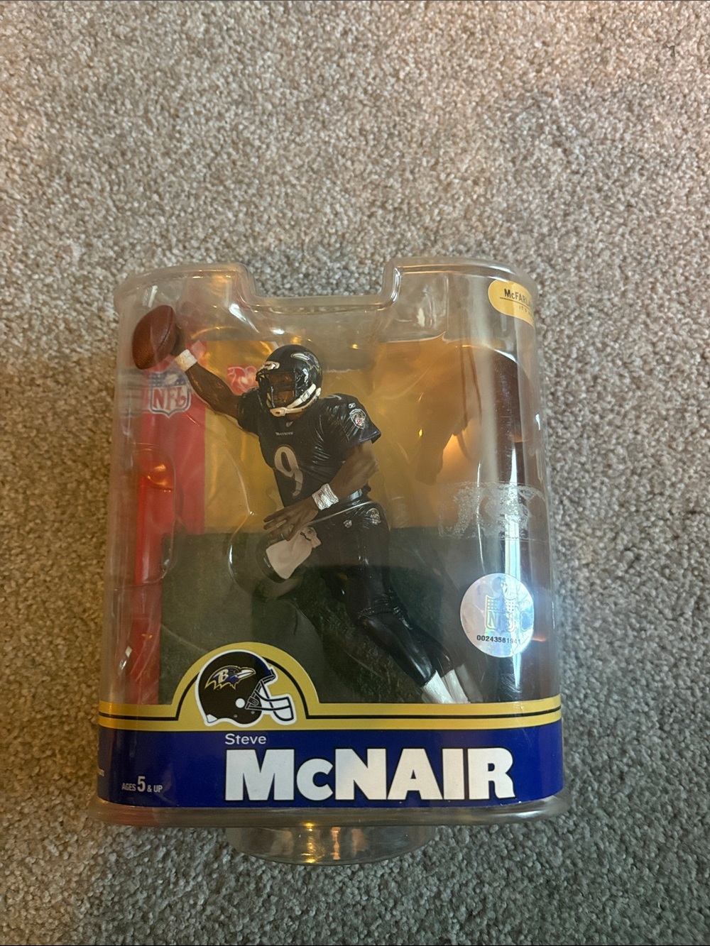 Baltimore Ravens Steve McNair